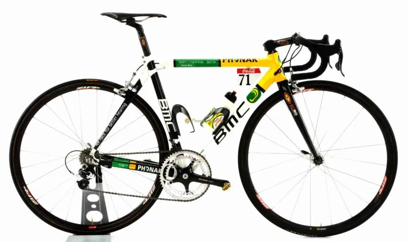 BMC Team Machine SLT01 – authentic bike of Oscar PEREIRO (Team Phonak 2004)  – SOLD – Premium Cycling – Website for steel and collectible vintage bikes,  parts and clothing