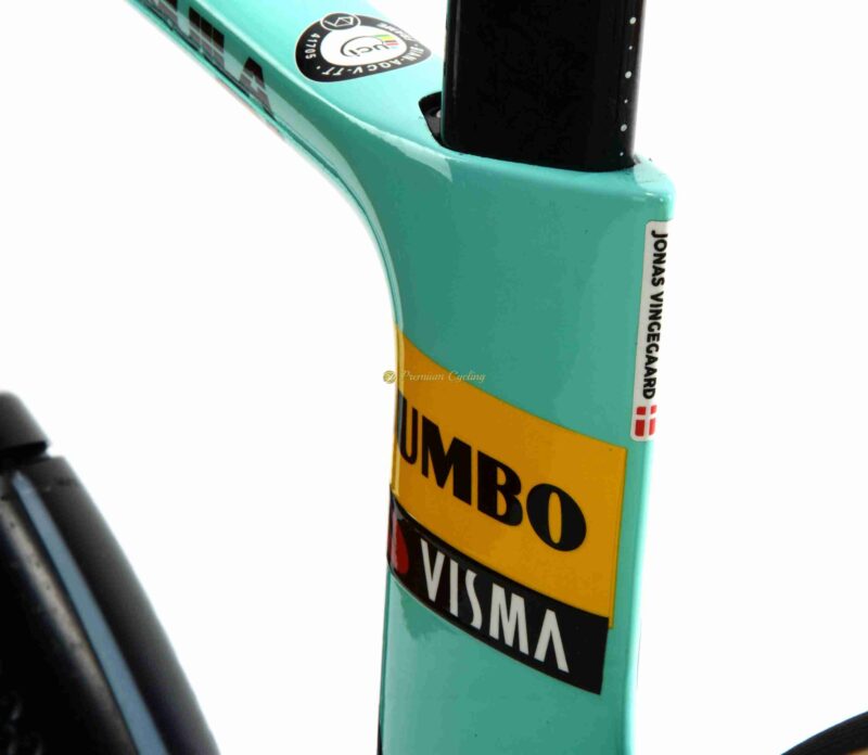 BIANCHI Aquila CV - authentic J.Vingegaard Jumbo Visma 2019 time trial bike