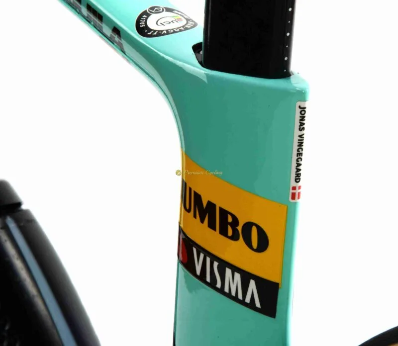 BIANCHI Aquila CV - authentic J.Vingegaard Jumbo Visma 2019 time trial bike