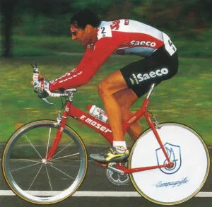 MOSER Wind Crono – authentic bike of M.SCIREA (Team Saeco 1996