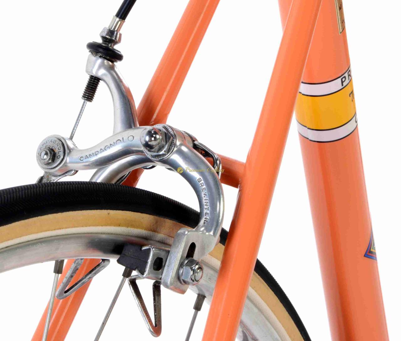 COLNAGO Eddy Merckx Molteni, Campagnolo Nuovo Record, 51cm (1973) + vintage Molteni jersey - Image 6