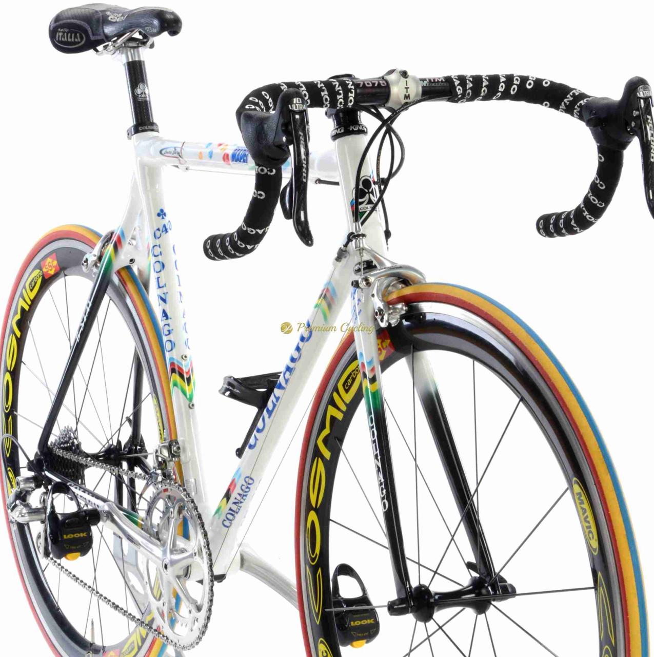 COLNAGO C40 B-Stay Team Mapei World Champion, Campagnolo Record 10s, 2002, 57cm